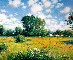 Image of 'Le Champ aux Coquelicots' by Jean Kevorkian