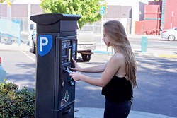 Downtown Chico Smart Lot 2nd & Salem