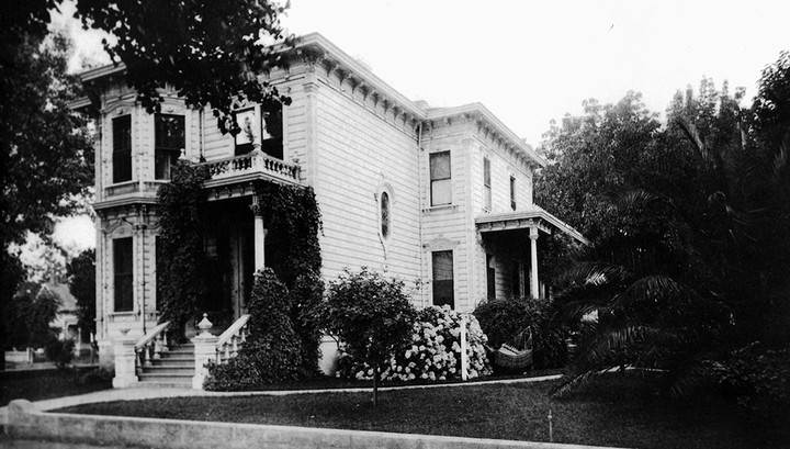 The Stansbury home has remained very much the same as when it was built in 1883.