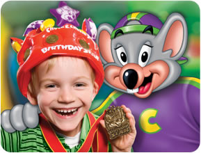 Every song at over 500 Chuck E Cheese Restaurants Worldwide