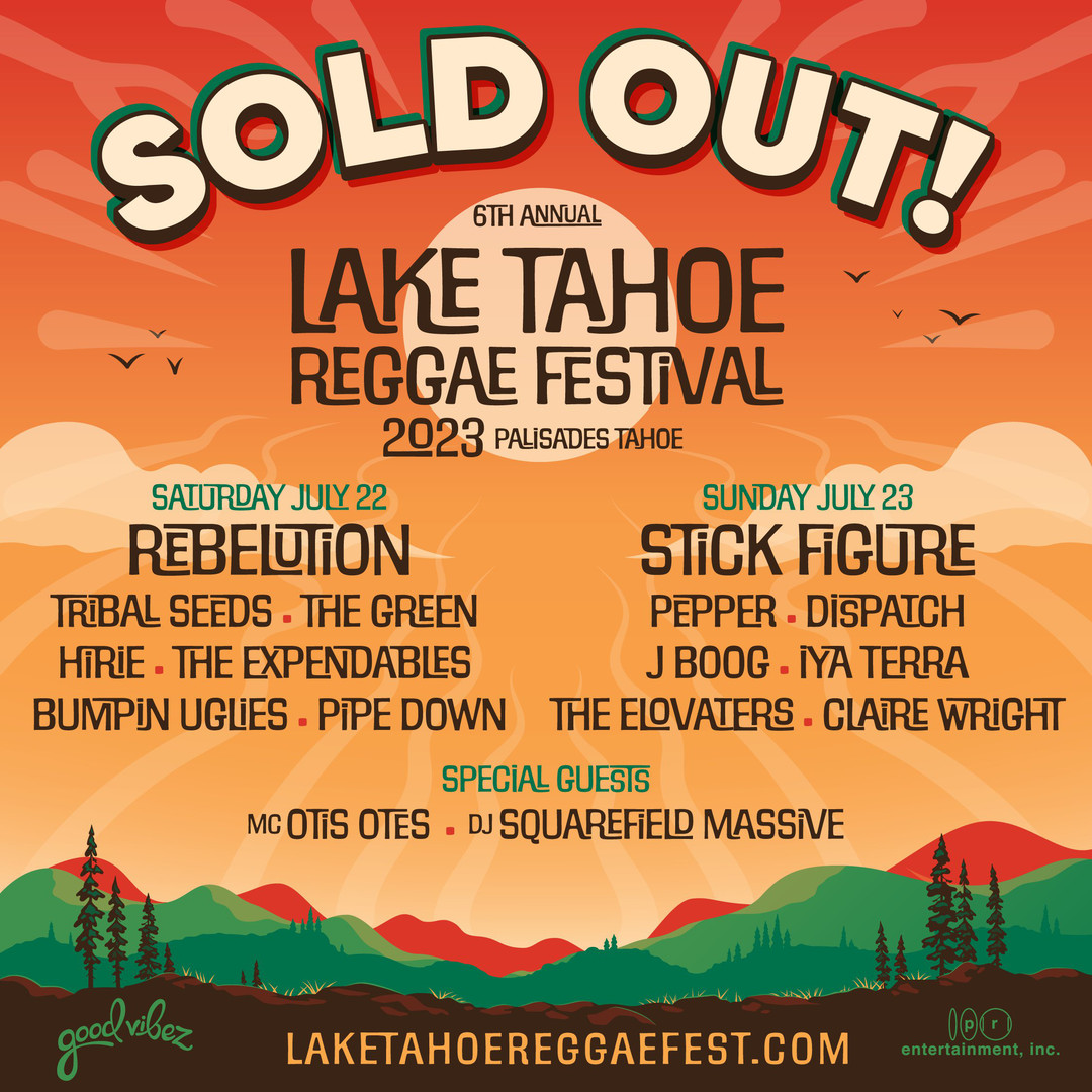 Past Lineups (Lake Tahoe Reggae Festival Summer)