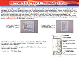Recessed Electrical Designs - RED